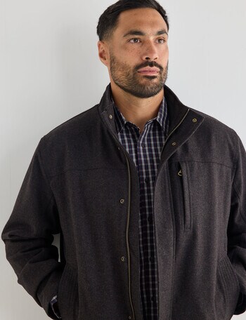 Logan Landon Lined Jacket, Brown product photo