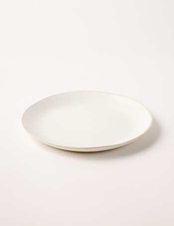 Stevens Amara Side Plate, 21.6cm, White Speckle product photo
