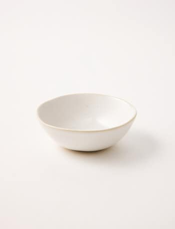Stevens Amara Condiment Dish, 8.8cm, White Speckle product photo