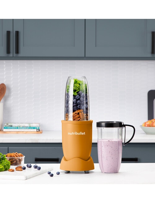 NutriBullet 600 Watt Mega Pack Blender - Amber, NBR-1107MAM product photo View 03 L