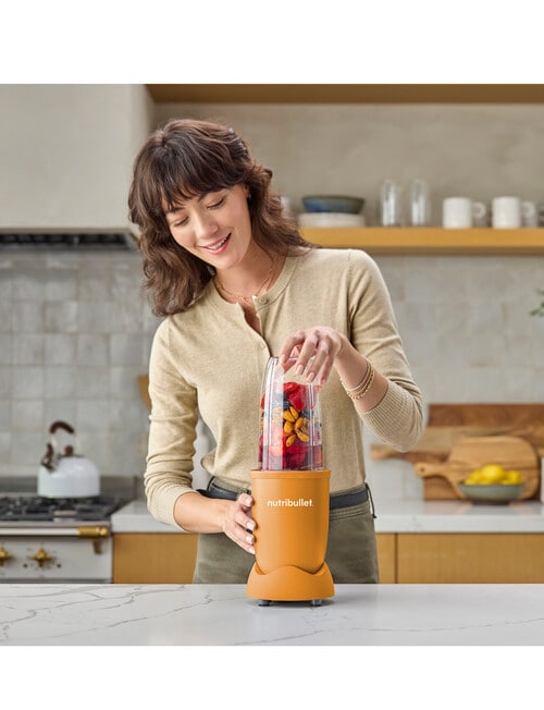 NutriBullet 600 Watt Mega Pack Blender - Amber, NBR-1107MAM product photo View 04 L