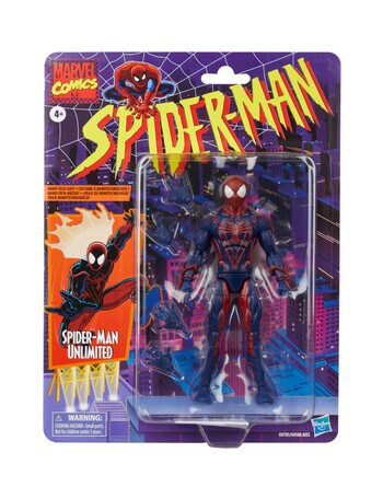 Marvel Spider-Man Retro Action Figures, Assorted product photo
