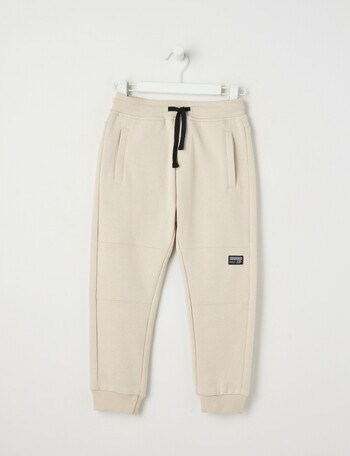 Mac & Ellie Knee Panel Trackpant, Stone product photo