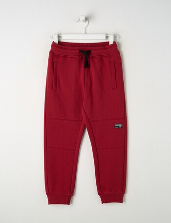 Mac & Ellie Knee Panel Trackpant, Red product photo