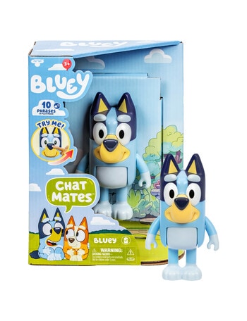 Bluey Chat Mates Talking Figures, Assorted product photo