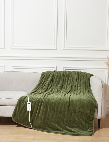 Modello Heated Throw Rug,Green, MOD1974 product photo