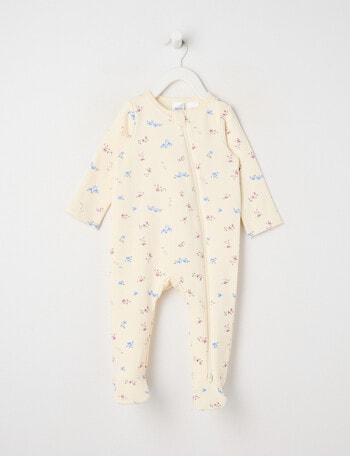 Teeny Weeny Sleep Fleece Ditsy Sleepsuit product photo