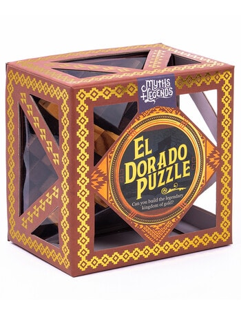 Mattel Games Myths And Legends El Dorado Wooden Puzzle product photo