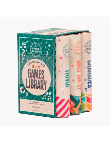Mattel Games The Ultimate 3 In 1 Games Library product photo