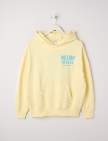 Switch Malibu Sports Oversized Hoodie, Lemon & Aqua product photo