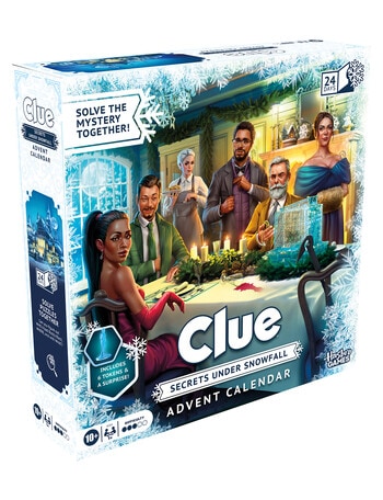 Hasbro Games Clue Advent Calendar: Secrets Under Snowfall product photo