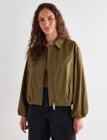 Mineral Avery Jacket, Dark Olive product photo
