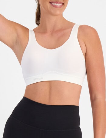 Berlei Smooth Power Wirefree Bra, White, B-F product photo