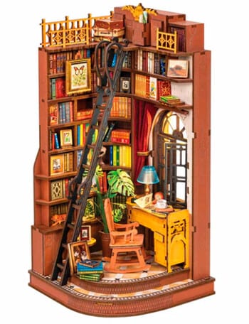 DIY Kits Rolife Book Nook Silent Corner Study, TGE02 product photo