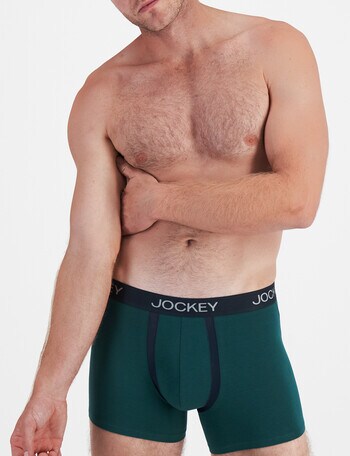Jockey Chafe Proof Cotton Trunk, Winter Pine product photo