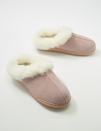 Mi Woollies Mia Slipper, Dusty Pink product photo