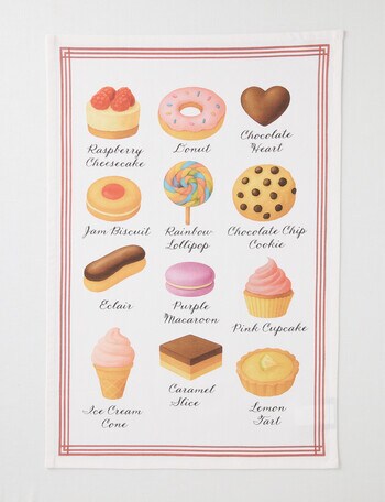 Stevens Dolce Sweets Tea Towel product photo