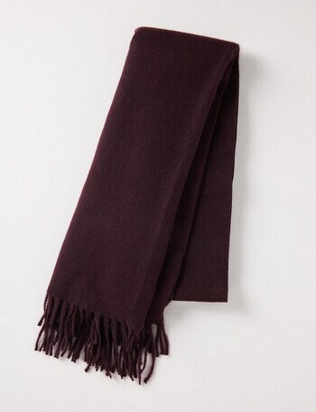 Boston + Bailey Wrap Scarf, Cherry Lacquer product photo