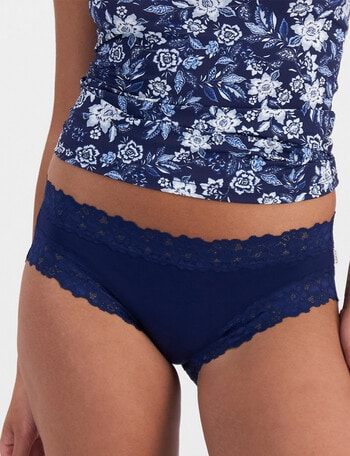 Jockey Woman Parisienne Bamboo Bikini Brief, Dark Sapphire product photo