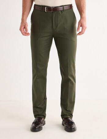 Laidlaw + Leeds Cotton Stretch Chino Pant, Khaki product photo