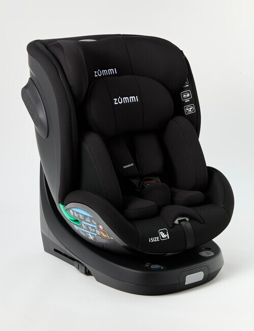 Zummi Paramount 360&deg; Car Seat, Black product photo