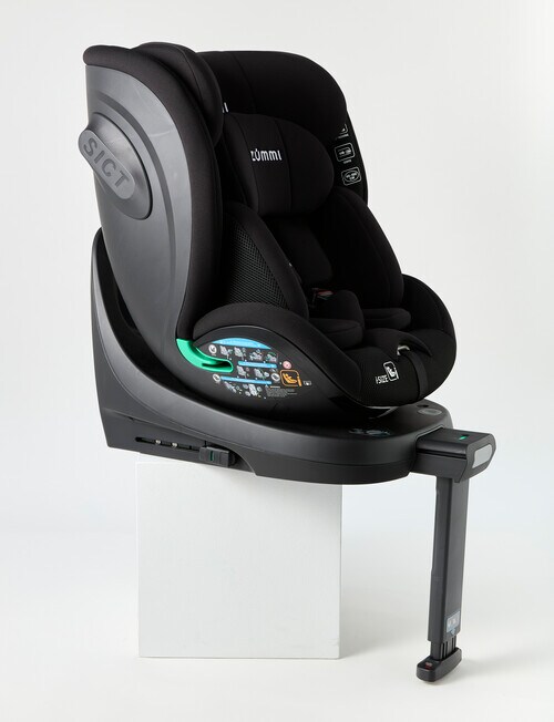 Zummi Paramount 360&deg; Car Seat, Black product photo View 05 L