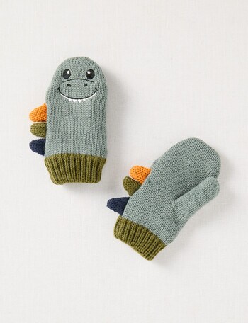 Mac & Ellie Dino Mitten, Multicoloured product photo