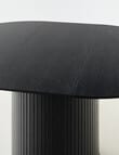 LUCA Furniture Porto Dining Table, D1.2-1.67m, Black product photo View 08 S