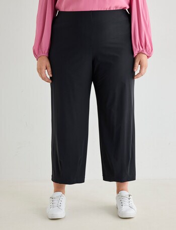 Studio Curve Barrel Pant, Black product photo