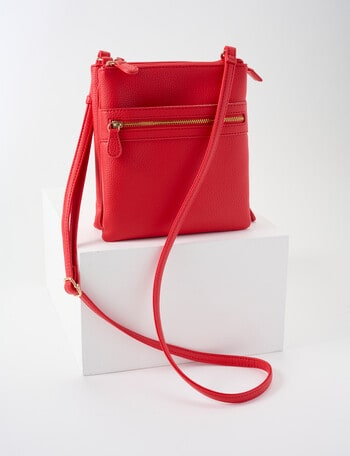 Boston + Bailey Boba Sofia Small Crossbody Bag, Red product photo