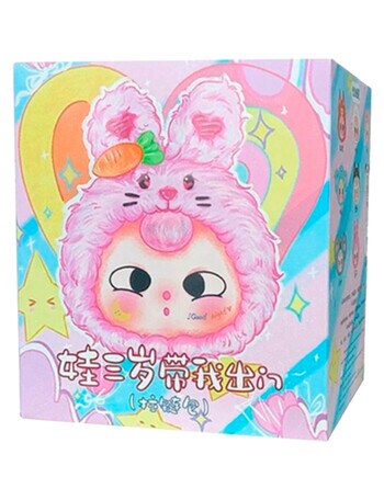 Baby Three Take Me Out Zipper Bag Plush Blind Box, Assorted product photo