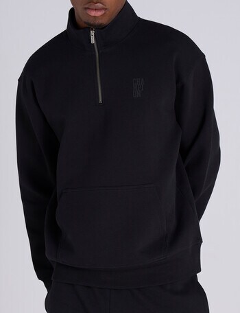 Champion Quarter Zip Base Sweat, Base Black product photo