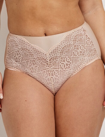 Perfects Micro & Lace Full Brief, Honey product photo