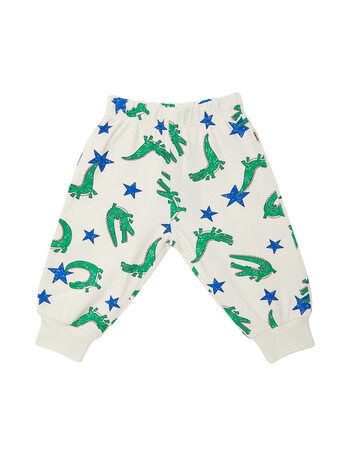 Bonds Croc-Star Trackpant, White product photo