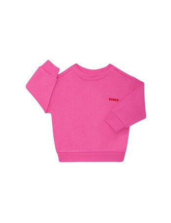 Bonds Fleece Pullover, Berry Kisses product photo
