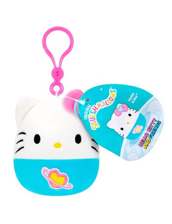 Squishmallows 8cm 27 Clip On Sanrio Soft Toy Squad, Assorted product photo