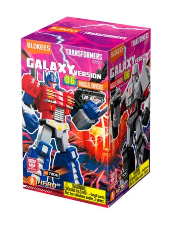 Transformers Blokees Parallel Universe Blind Box, Series 6, Assorted product photo