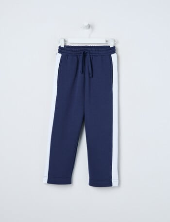 Mac & Ellie Oversize Side Panel Trackpant, Navy product photo