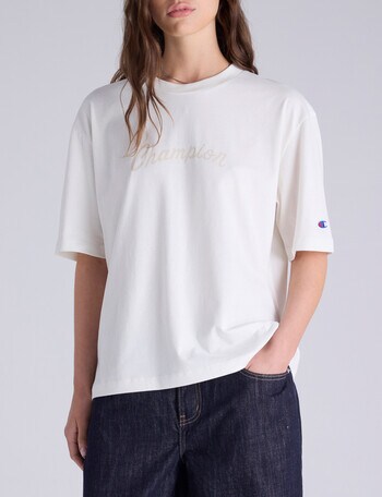Champion Legacy Graphic Shop Tee, Ivory White product photo