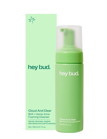 Hey Bud Cloud And Clear BHA Acne Foaming Cleanser product photo