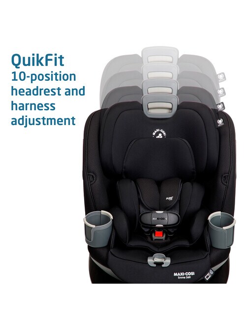 Maxi-Cosi Emme 360&deg; Rotating All in One, Midnight Black product photo View 08 L