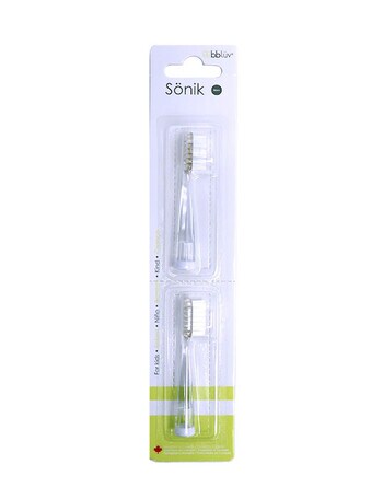 BBLUV Replacement Tooth Brush Heads, 2-Pack, 6-18m product photo