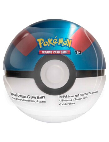 Pokemon Trading Card Pok&eacute; Ball Tin, Assorted product photo