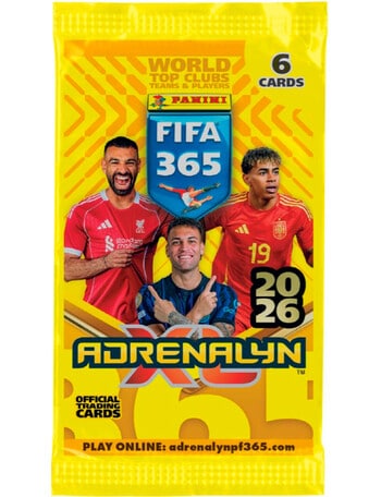 Cards FIFA 365 Adrenalyn XL 2026 Blisters, Assorted product photo