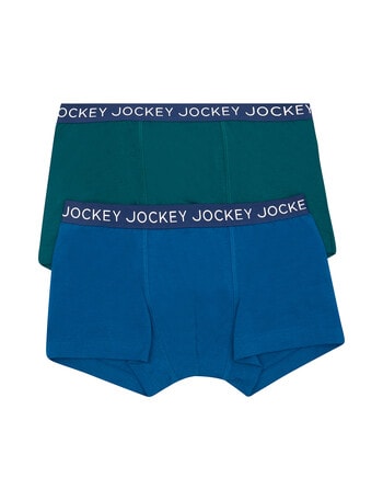 Jockey Multipack Trunks, 2-Pack, Augustine & Twilight Moss product photo