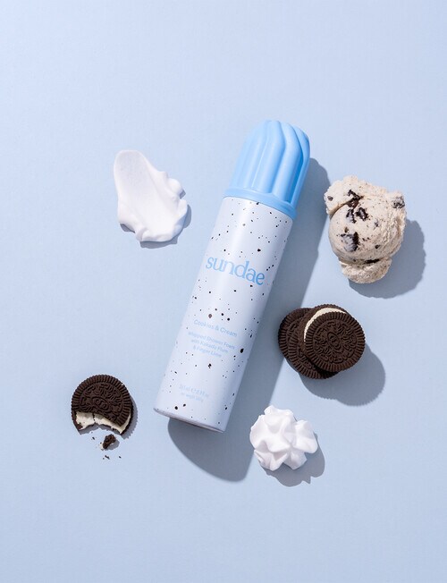 Sundae Whipped Shower Foam, Cookies & Cream product photo View 02 L