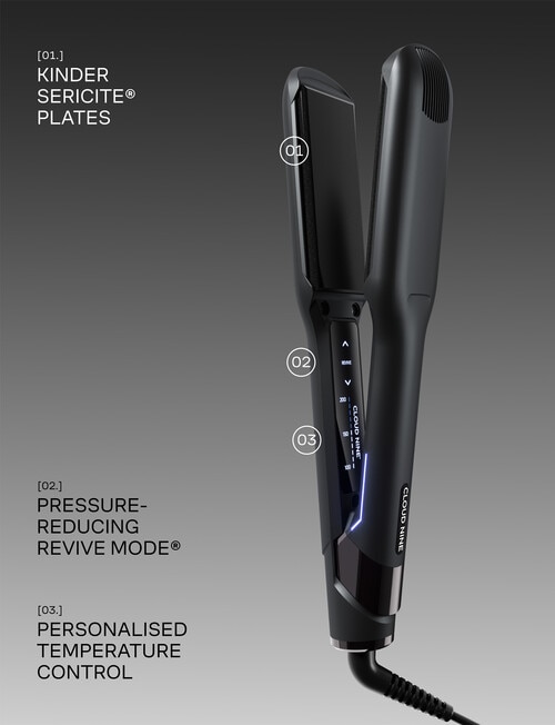 Cloud Nine The Wide Revive Iron, Black product photo View 03 L