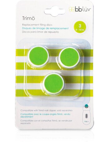 BBLUV Trimo Replacement Nail Discs, 3-Pack, 6-12m product photo