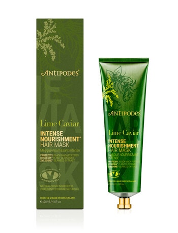 Antipodes Lime Caviar Intense Nourishment Hair Mask, 120ml product photo