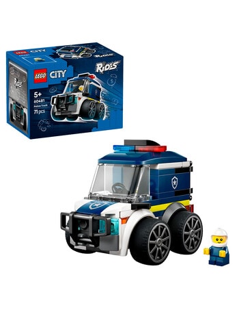 LEGO City Rides, Police Truck, 60481 product photo